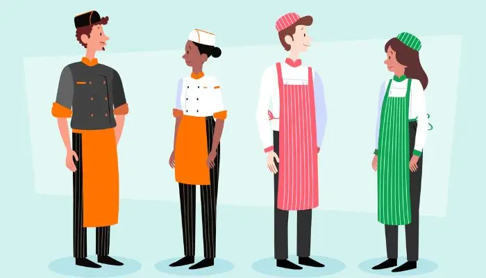 Blog 9 Ilustración de profesionales del canal HORECA como parte de las estrategias de ventas en el canal HORECA