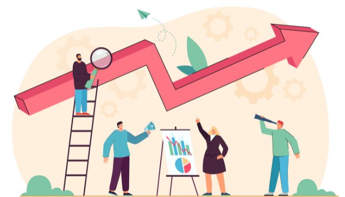 Blog 5 flecha de crecimiento y escalera